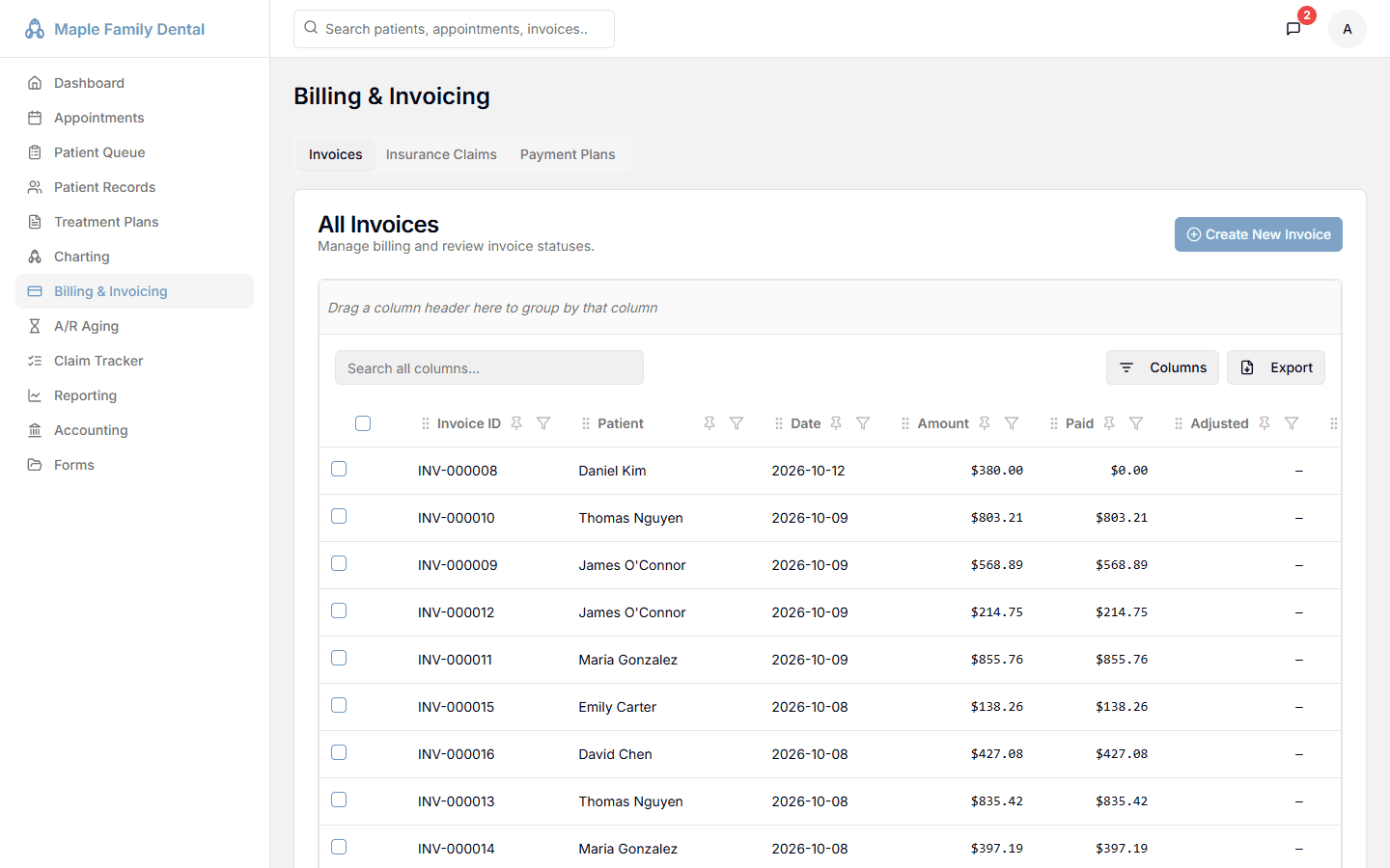 Billing